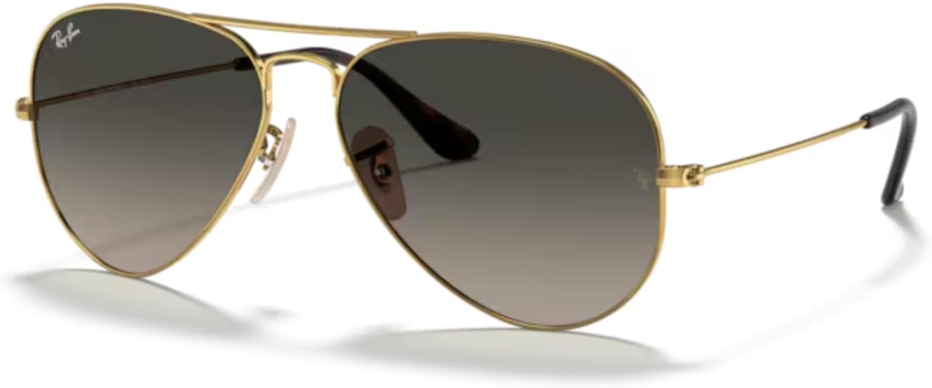 Ray-Ban RB3025 Metal Aviator Sunglasses with Accessory Kit