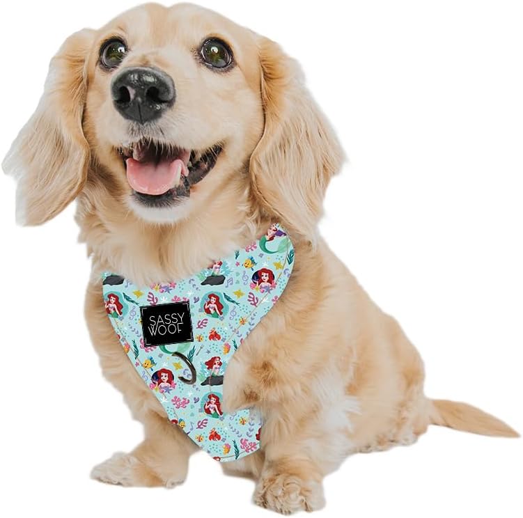 Dog Adjustable Harness - Disney Princess Little Mermaid Ariel
