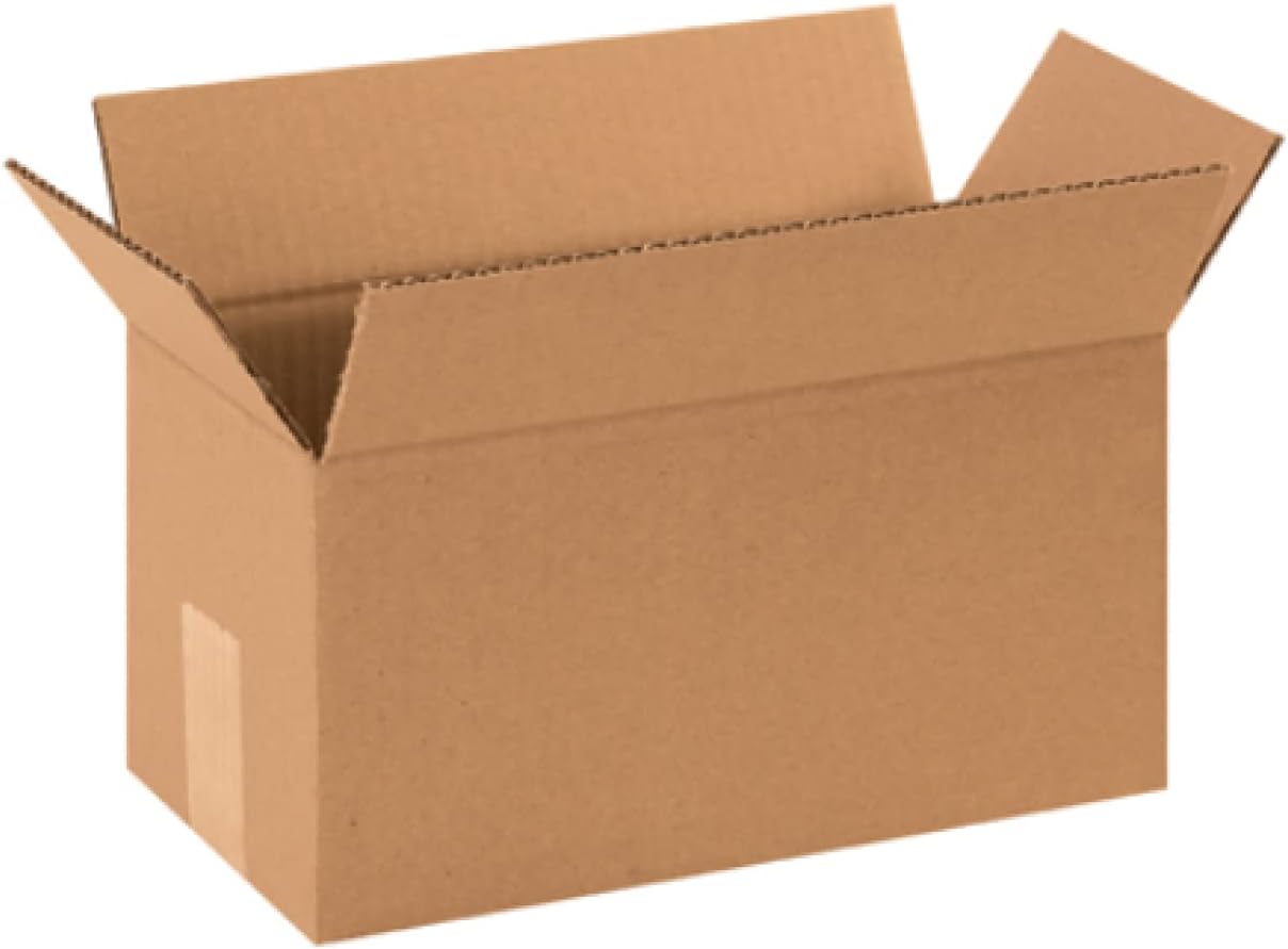 Secure Seal 12x6x6 Corrugated Cardboard Boxes for Shipping