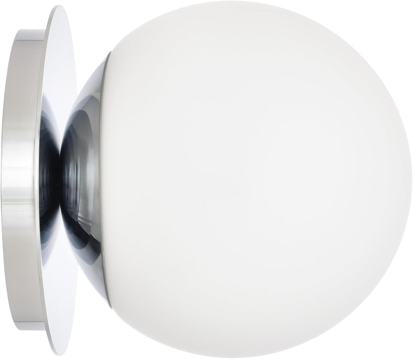 Modern Globe Wall Sconce for Bedroom and Living Room Lighting