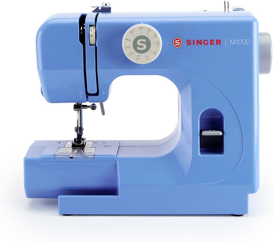 SINGER M1000 Portable Sewing Machine for Easy Mending - Blue