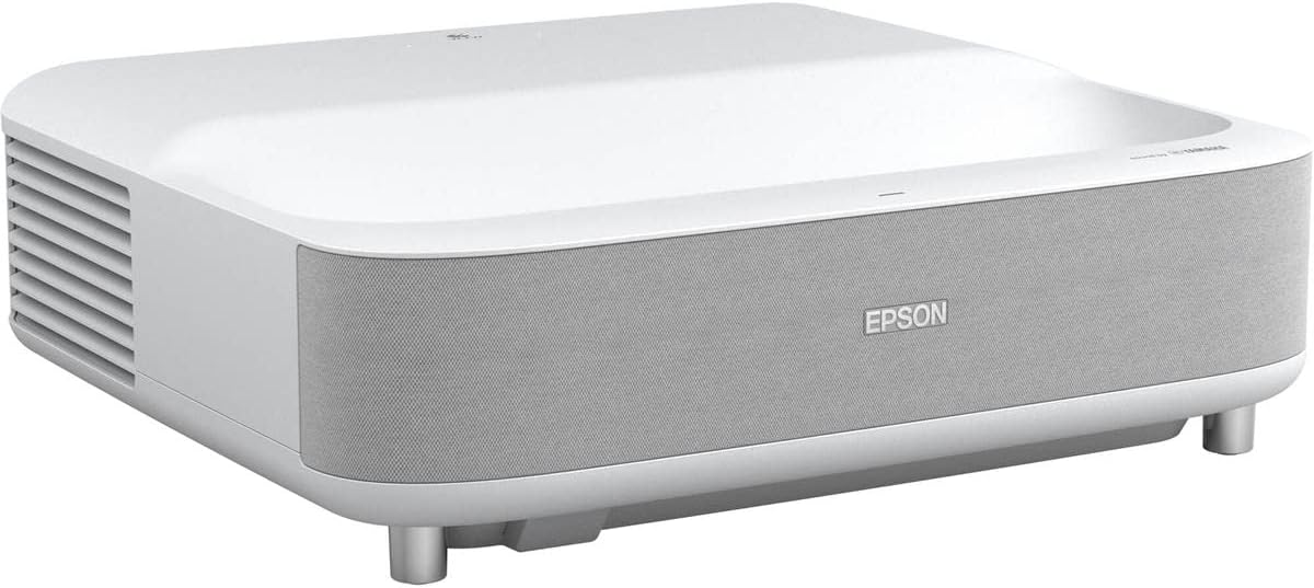 Epson Ultra Short Throw Smart Laser Projector - 3600 Lumens, Android TV, Yamaha Speakers