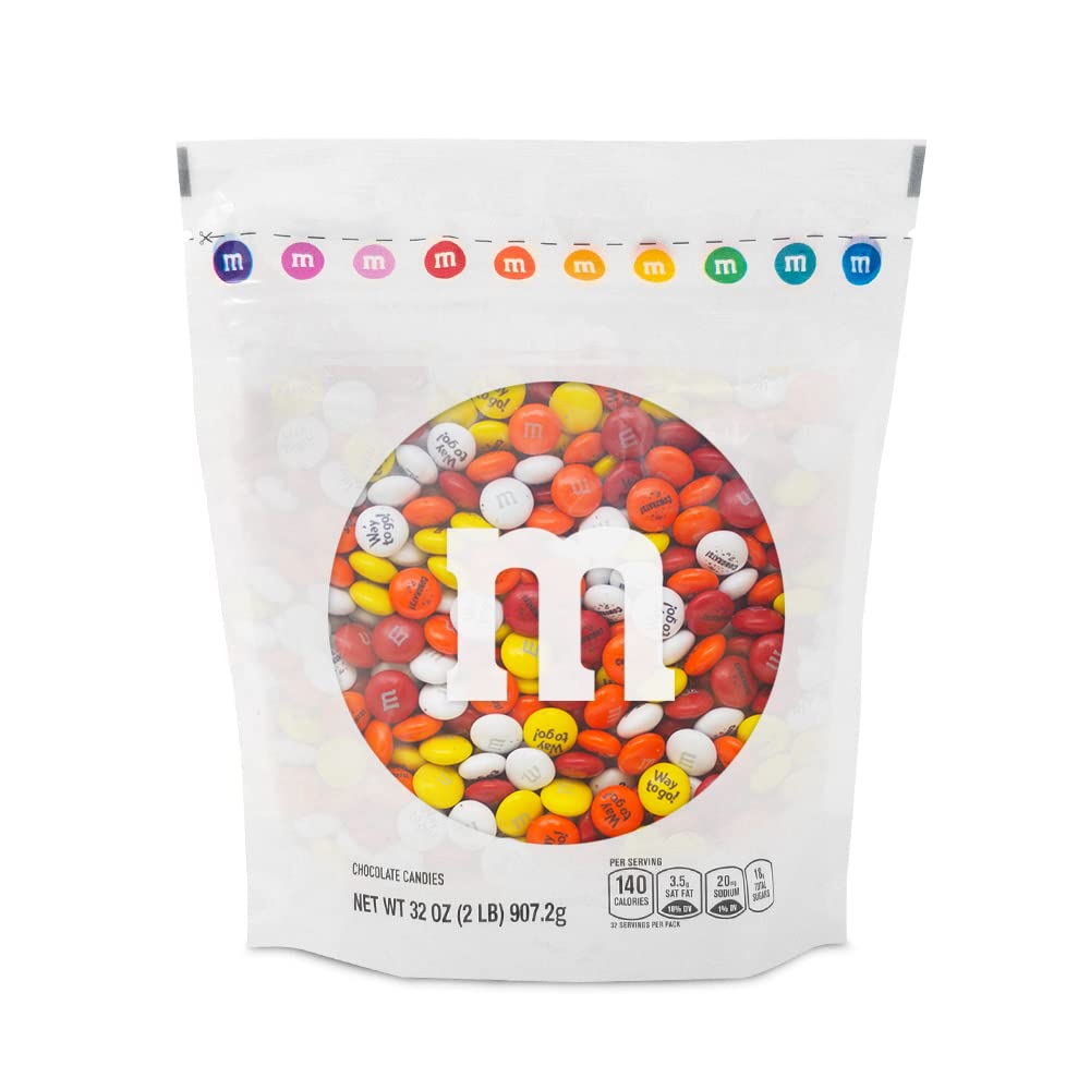 M&M'S Pre-Designed Congrats Milk Chocolate Candy - 2lbs