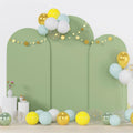 Spandex Arch Cover Set 7.2FT, 6.6FT, 6FT Sage Green - Stretchy