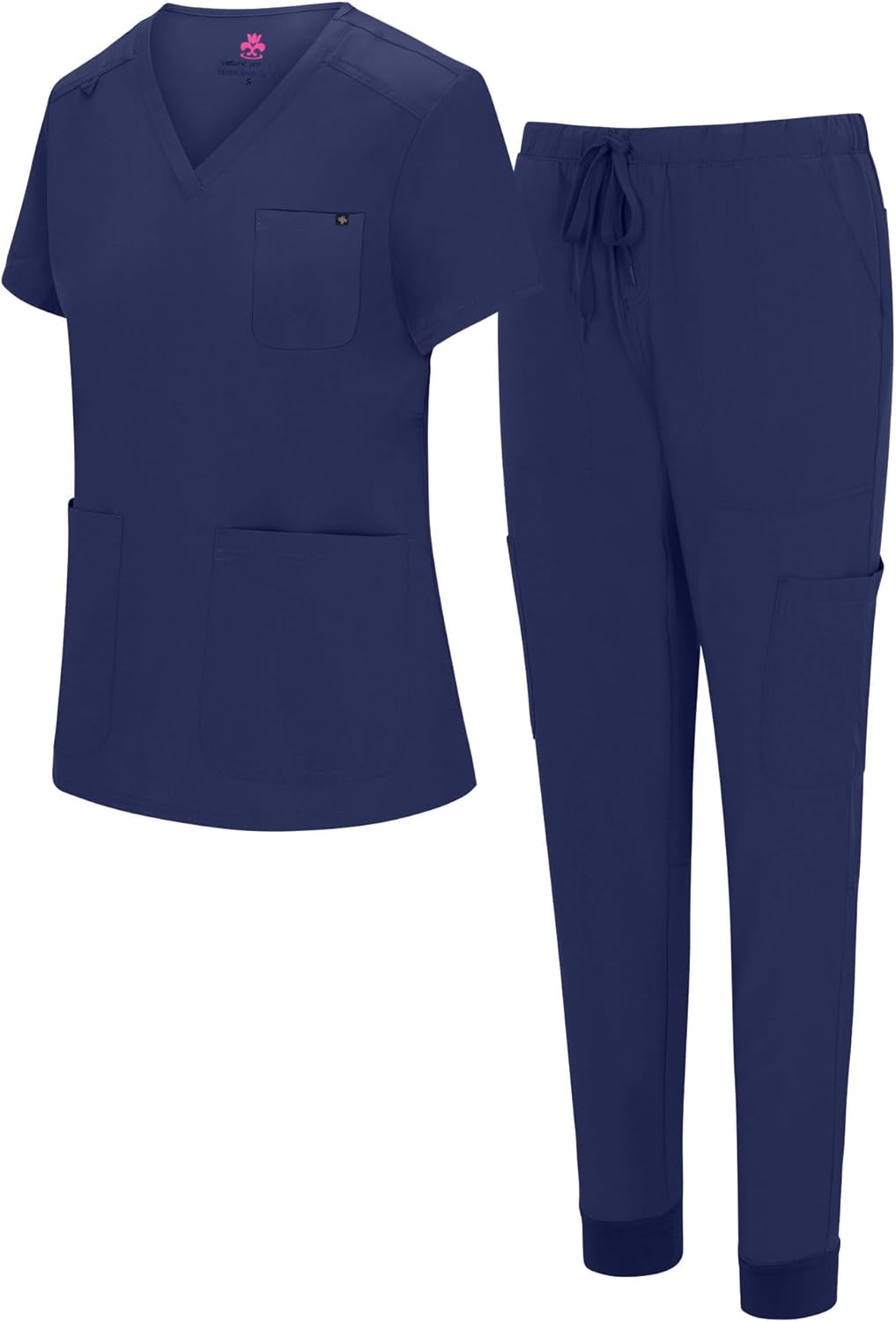 Natural Uniforms Womens Cool Stretch Jogger Scrub Set Review