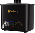TOAUTO 4Qt Black Candle Wax Melter - Fast Electric Soy Wax Pot