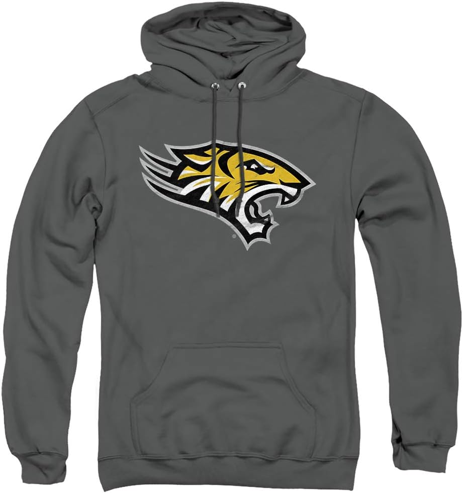 LOGOVISION Collegiate Distressed Primary Logo Hoodie for Fans
