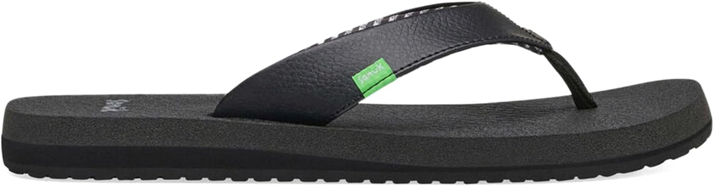 Sanuk Yoga Mat II Flip Flops for Women - Stylish Beach Sandals