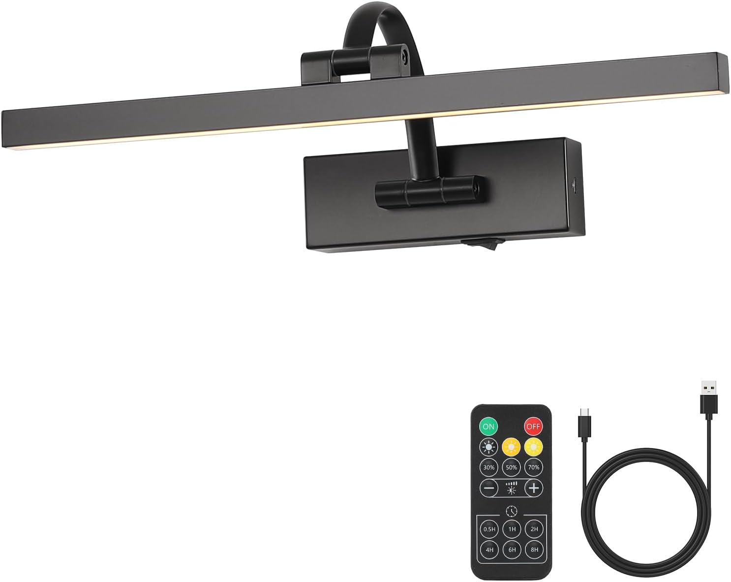 Wireless Picture Lights for Wall Art Lighting with Remote Control