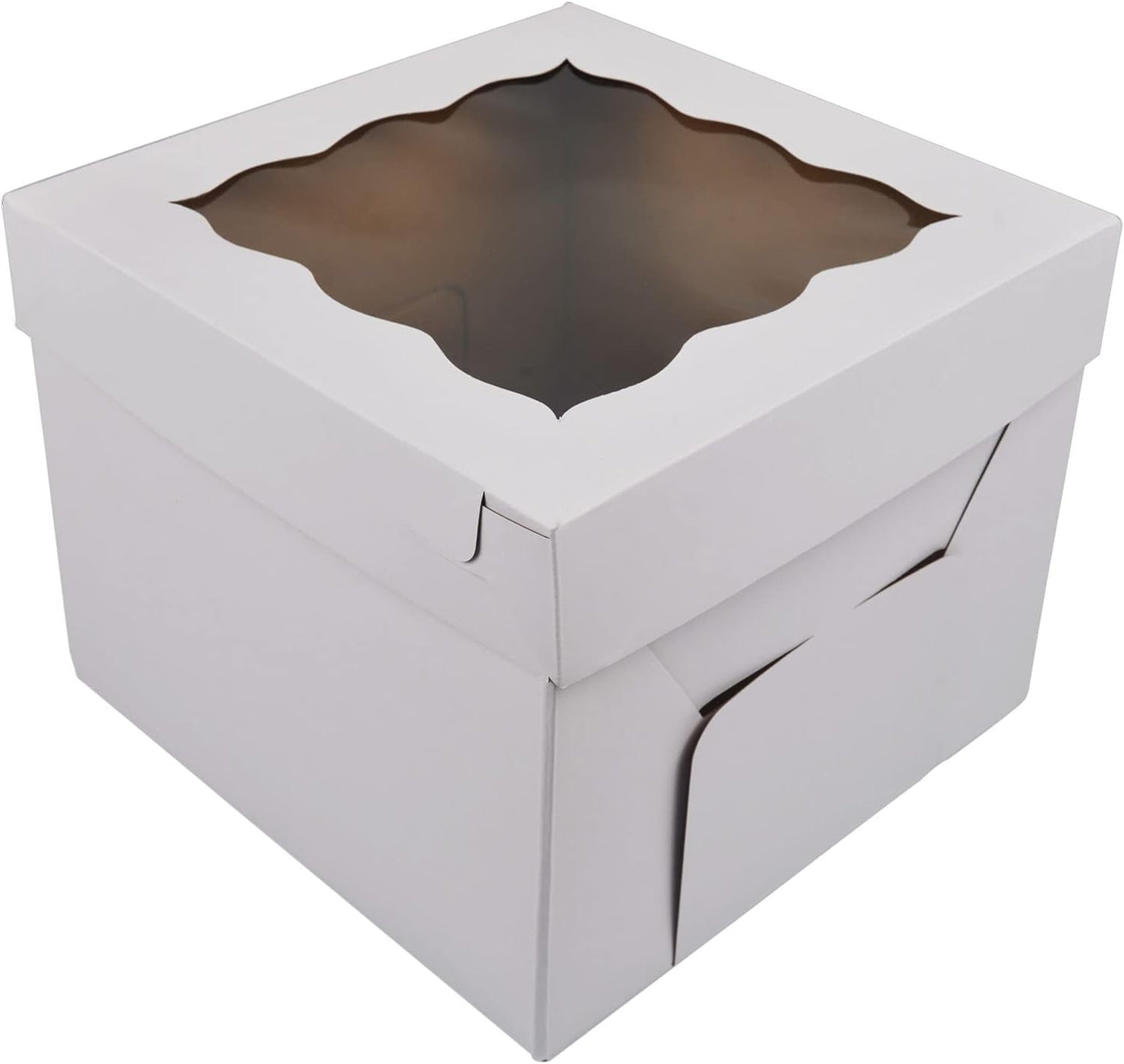 KBG Cake Boxes 10pcs 10x10x10 Inches for Weddings and Birthdays