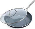 GreenPan Swift 12 Inch Frying Pan Skillet with Lid for Healthy Cooking