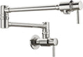 BAGNOLUX Polished Nickel Pot Filler Faucet for Your Kitchen