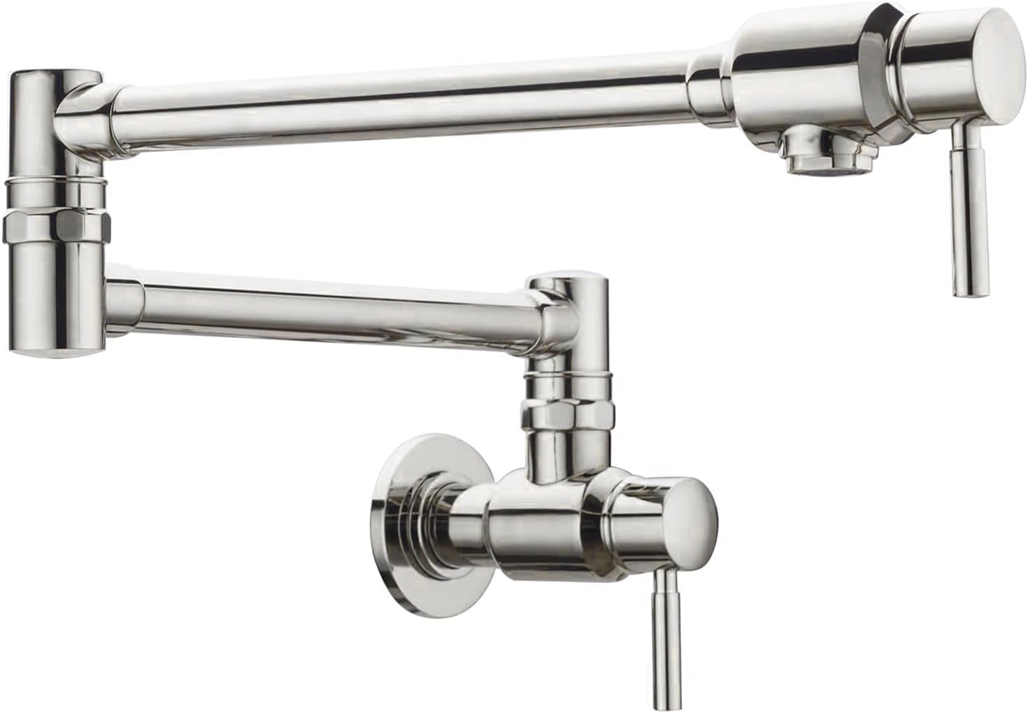 BAGNOLUX Polished Nickel Pot Filler Faucet for Your Kitchen