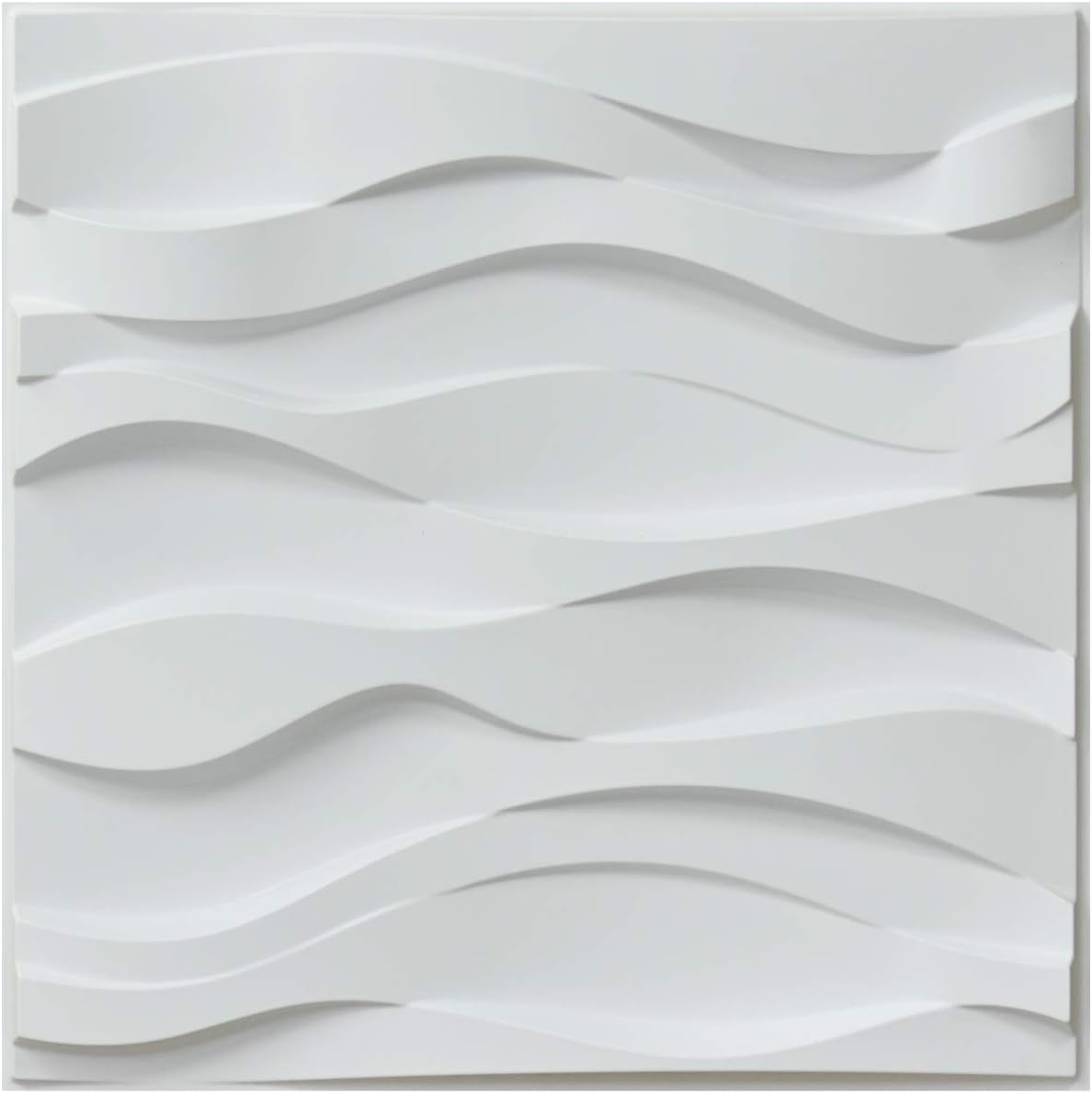 Art3d 19.7in x 19.7in Wall Panel Wave for Stunning Interiors