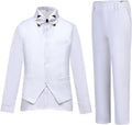 Boys Suits Slim Fit 4 Piece Formal Dresswear Suit (Style 86BB)