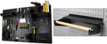 Wall Control Metal Pegboard Organizer 4 ft Standard Tool Storage Kit