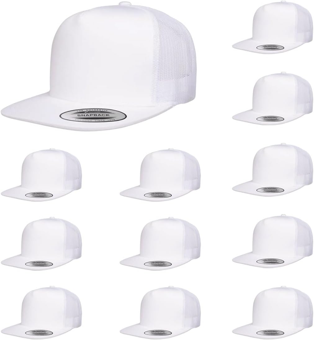 Yupoong 5-Panel Classic Trucker Cap for Ultimate Comfort