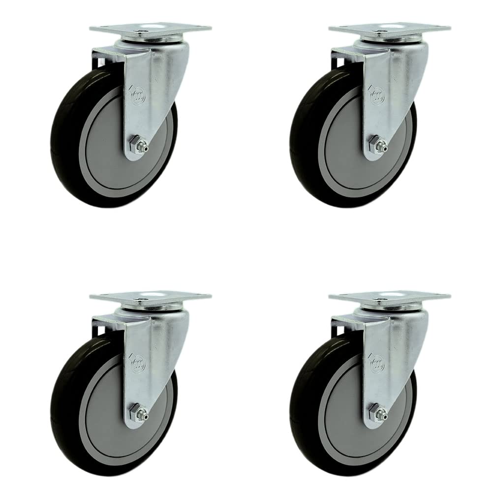 Avantco HPCASTNB Replacement Caster Set with 5 Inch Wheels