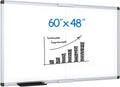 VIZ-PRO Magnetic Dry Erase Board 60 x 48 in - Foldable Wall Whiteboard