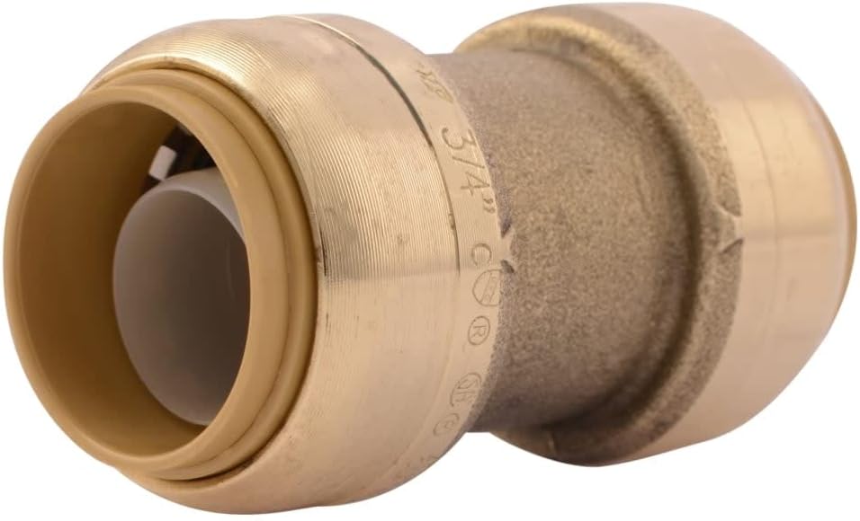 SharkBite 3/4 Inch Coupling Pack of 4 for Easy Plumbing Connections