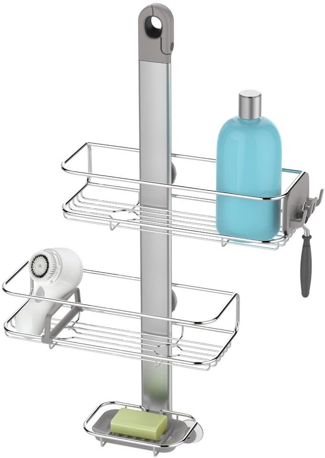 Adjustable Shower Caddy for Modern Bathroom Storage Solutions