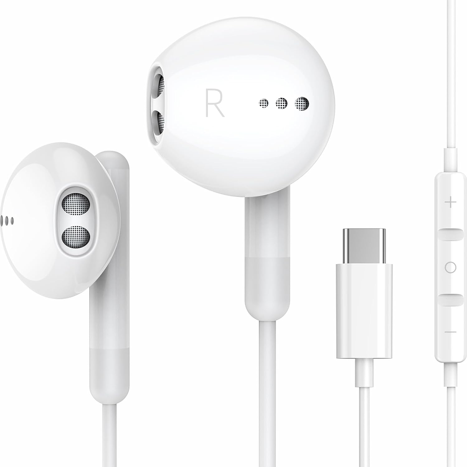 BENEWY USB C Earphones - Crystal Clear Sound!