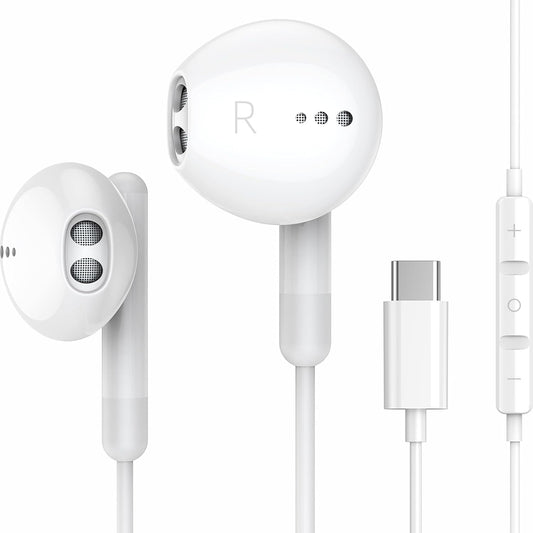 BENEWY USB C Earphones - Crystal Clear Sound!