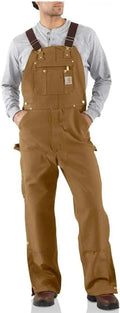 Carhartt Men's Loose Fit Firm Duck Bib Overall - Heavyweight Cotton