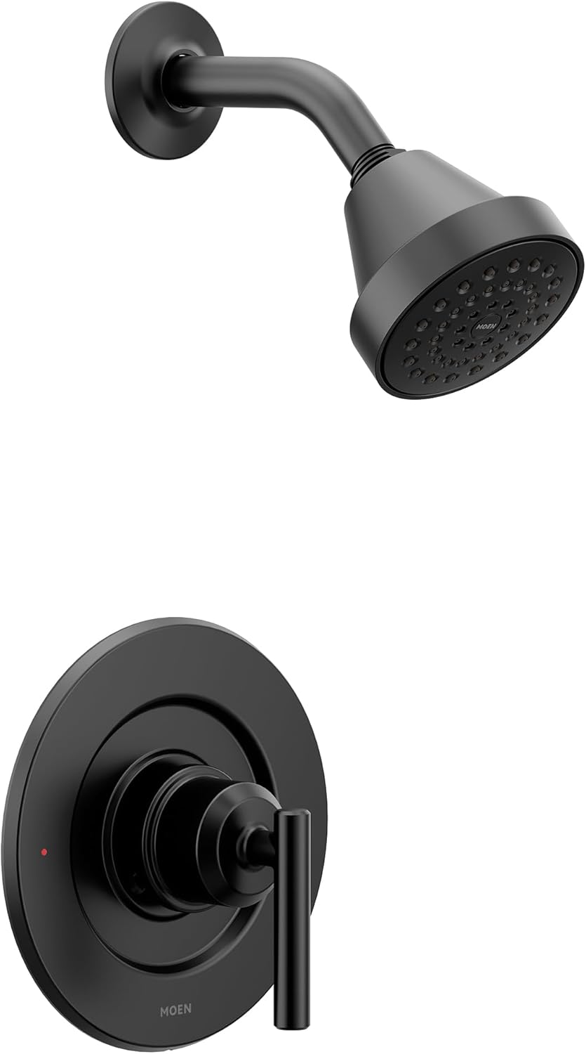 Moen Gibson Matte Black Eco-Performance Shower Trim Kit Review