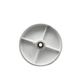 8 in x 2 in Semi Steel Cast Iron Wheel with Precision Ball Bearing