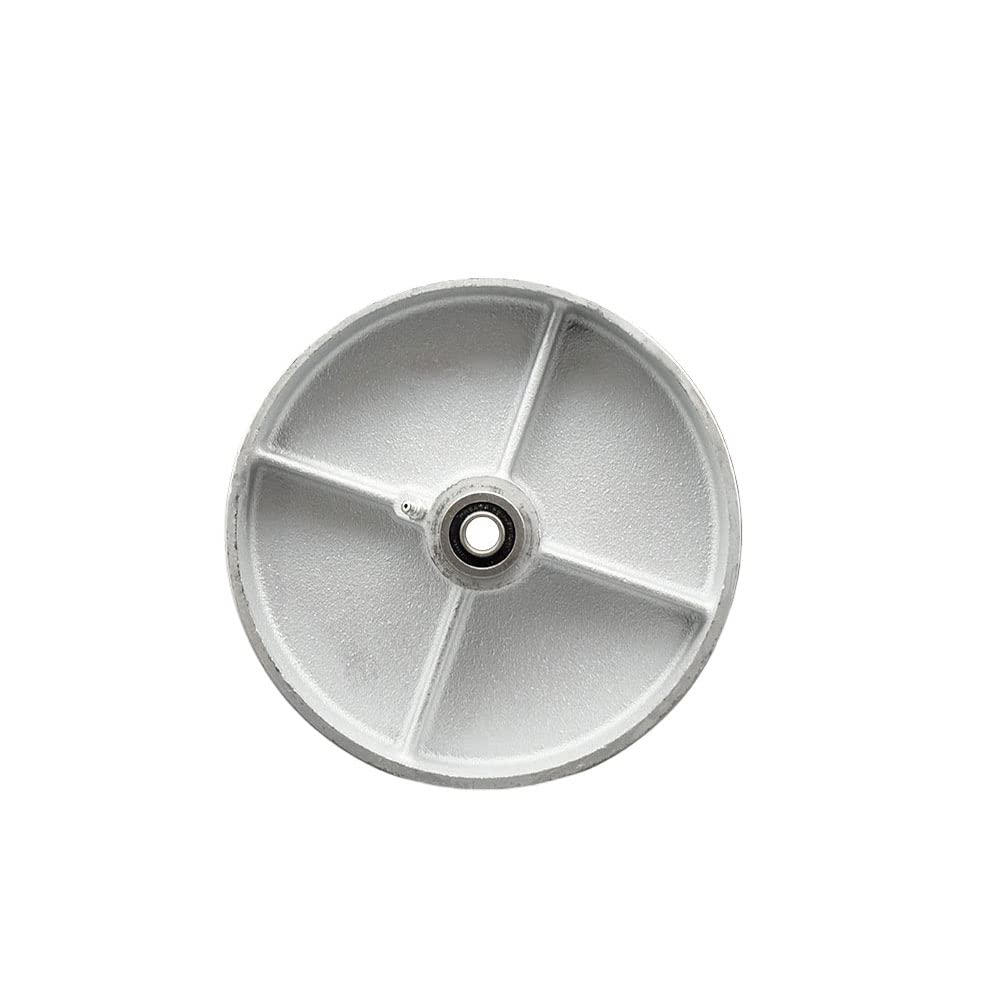 8 x 2 Semi Steel Cast Iron Wheel with Precision Ball Bearing