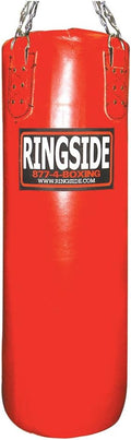 Ringside Leather Heavy Bag 65 lb Punching Bag - Durable Training Bag