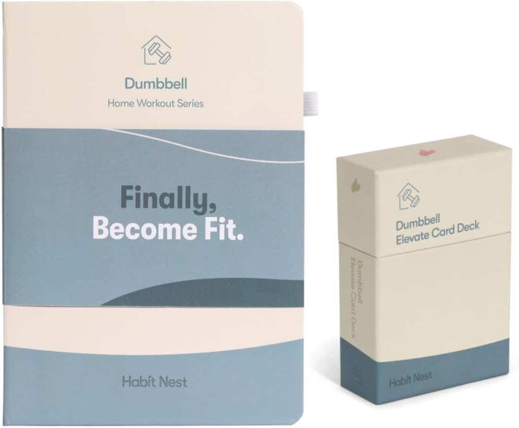 Dumbbell Transformation Journal and Elevate Exercise Cards Review