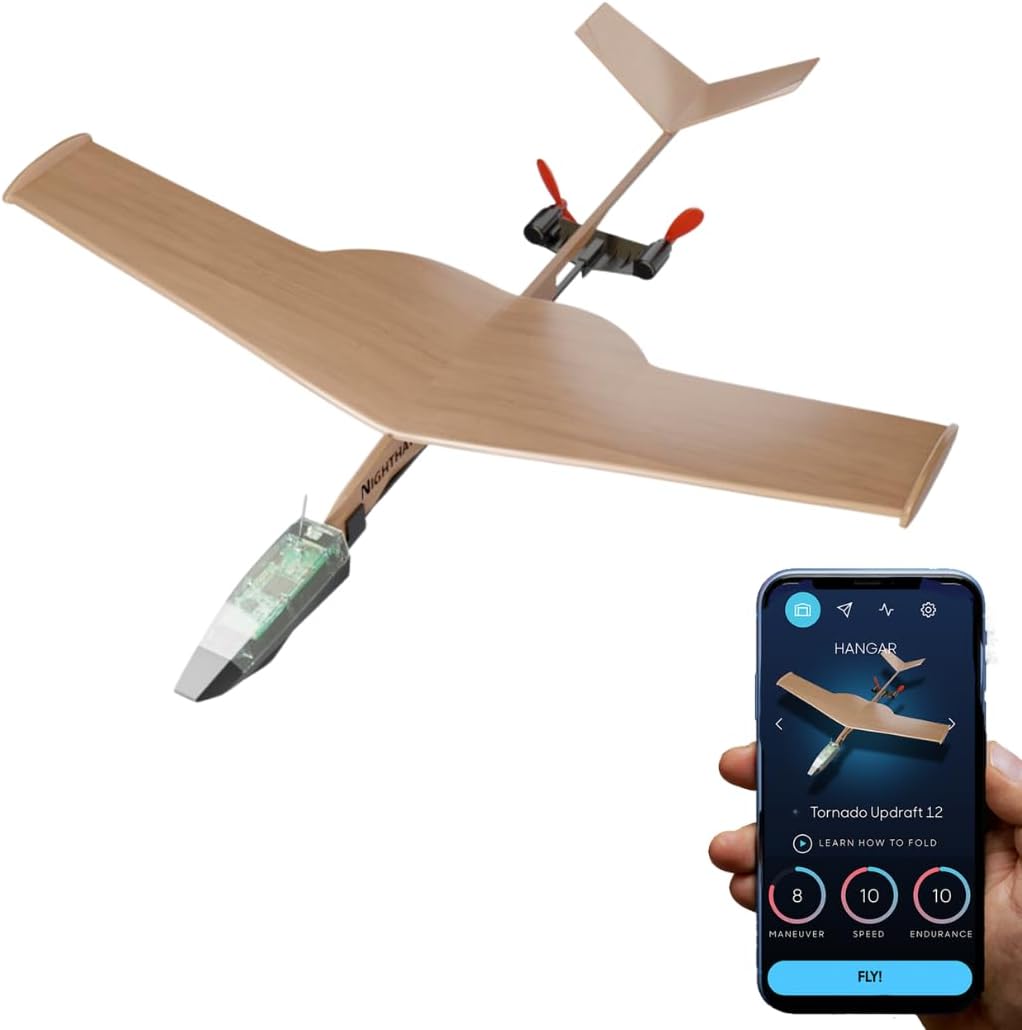 POWERUP 4.0 Smartphone Controlled Paper Airplane Kit Review