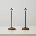 Cordless Table Lamp 2 Pack - Portable Rechargeable Dimmable Lamps