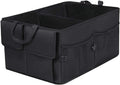 Car Trunk Backseat Organizer for SUV - Foldable 8-Pocket Cargo Caddy