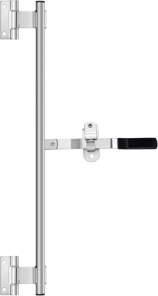 Hicarer Cam Bar Lock for Enclosed Trailer Door Latch, 45 Inch