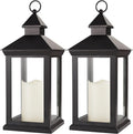 Elegant 14in Decorative Candle Lanterns for Indoor and Outdoor Use