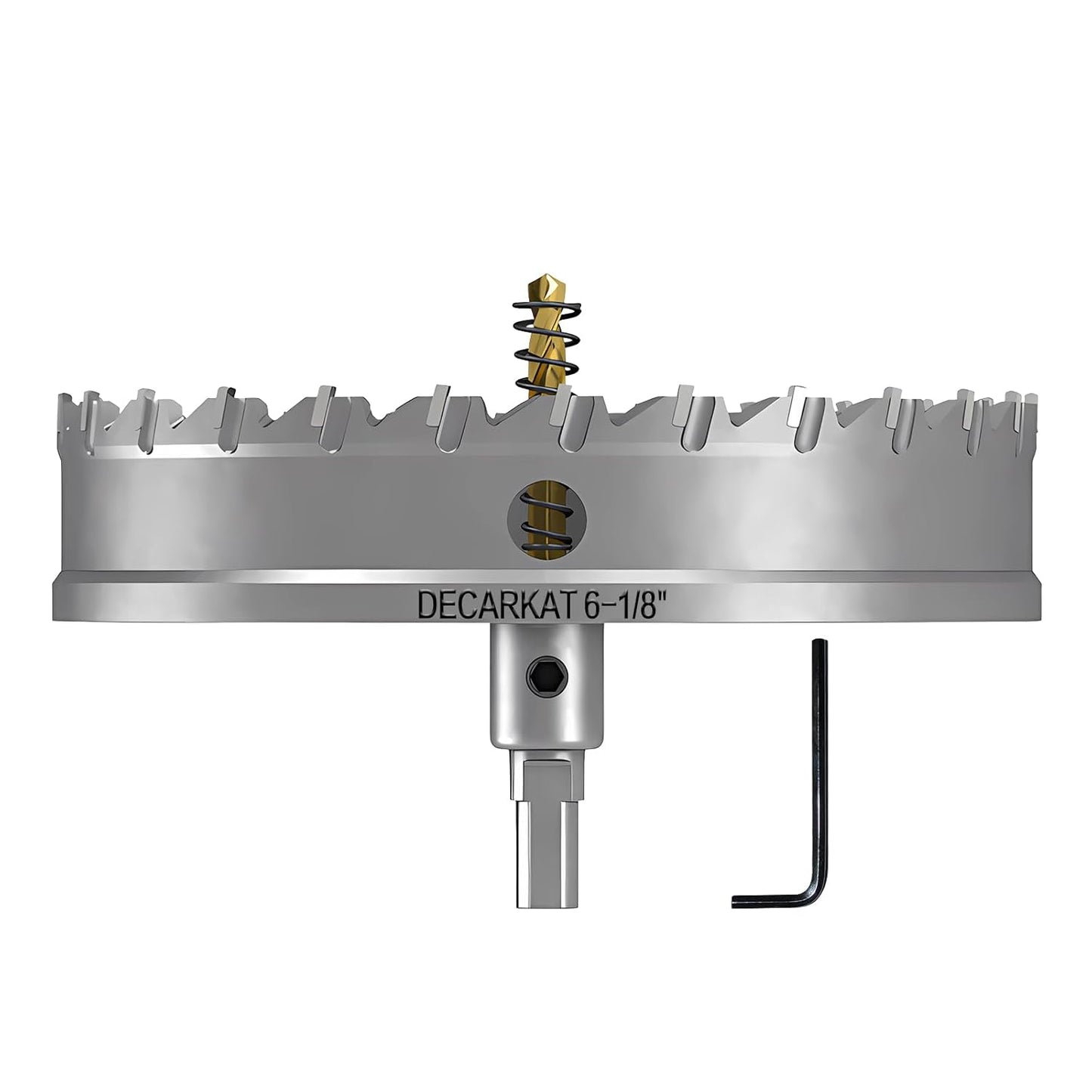 6-1/8 TCT Hole Saws for Hard Metal Heavy Duty Cutting Set