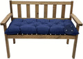 Outdoor Bench Cushion Navy Blue 47.24x20in - Waterproof Seat Pad