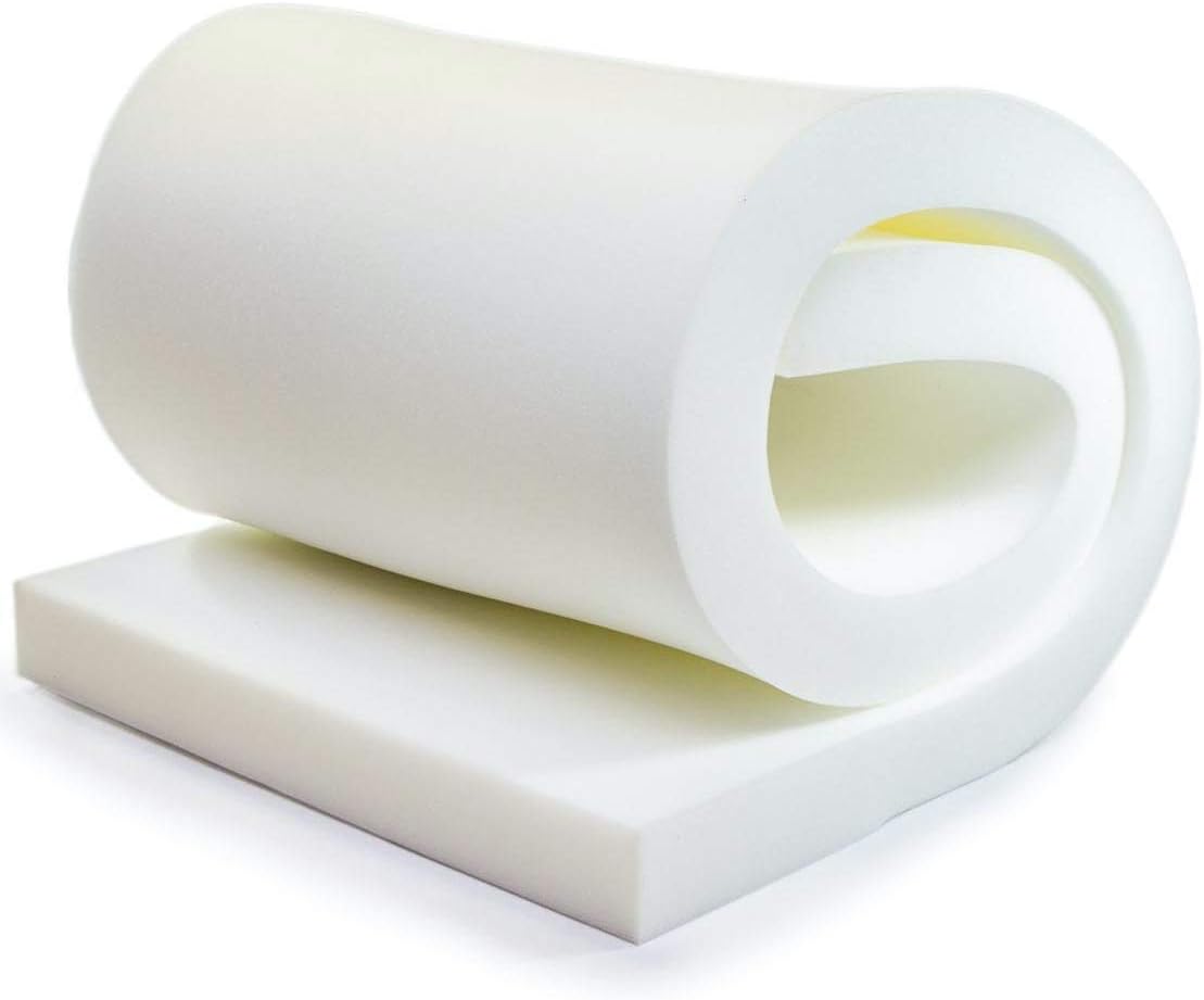 QOMFY 5in Height x 24in Width x 48in Length Upholstery Foam