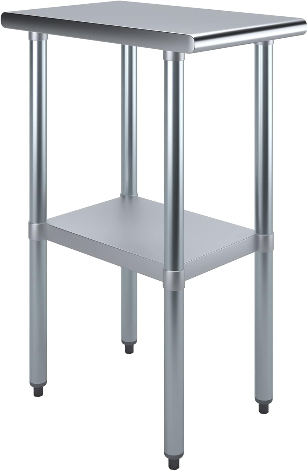 AmGood Stainless Steel Work Table with Wheels for Versatile Use