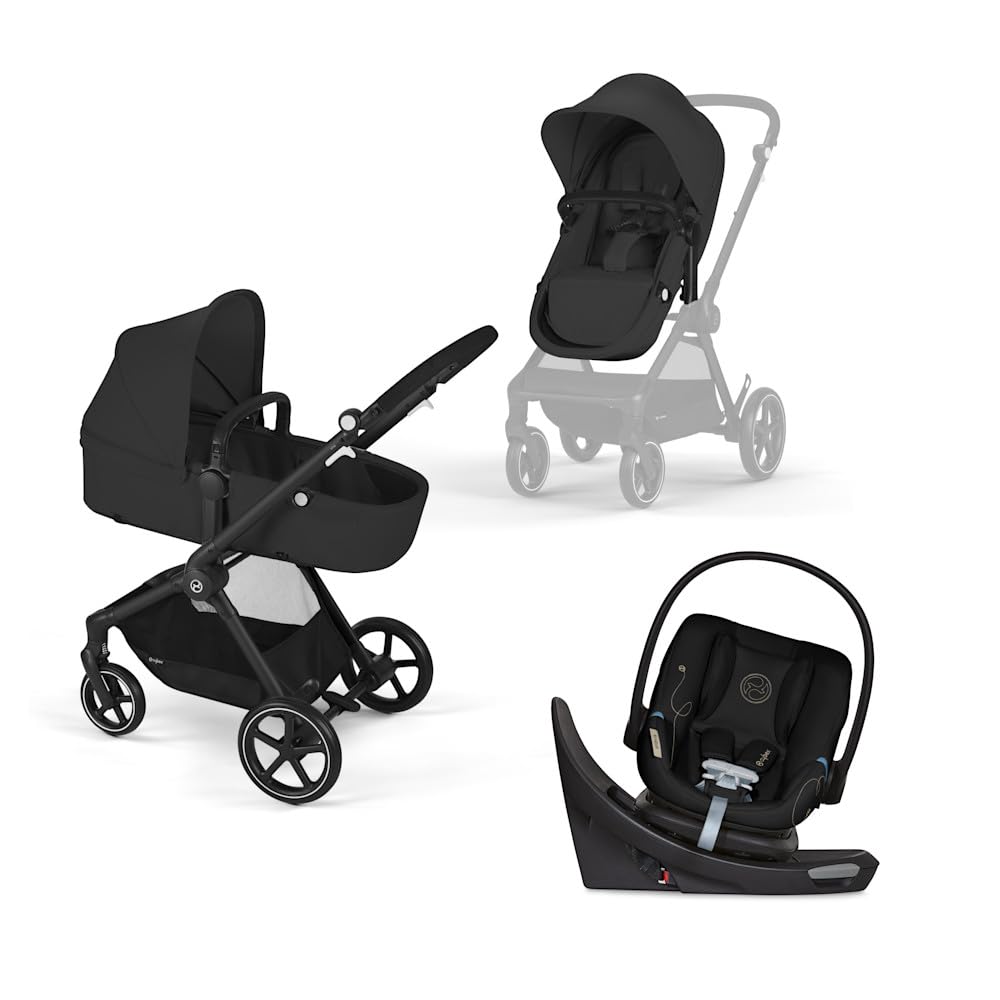 Cybex EOS 5-in-1 Travel System Stroller with Aton G Car Seat
