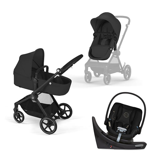 Cybex EOS 5-in-1 Travel System Stroller with Aton G Car Seat