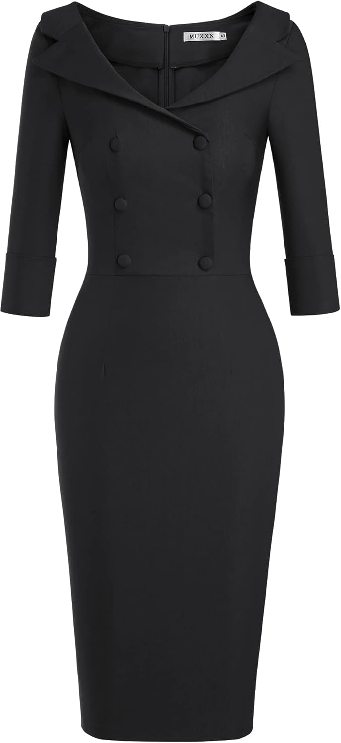 MUXXN Women's Vintage Sweetheart Neckline Cocktail Dress Review