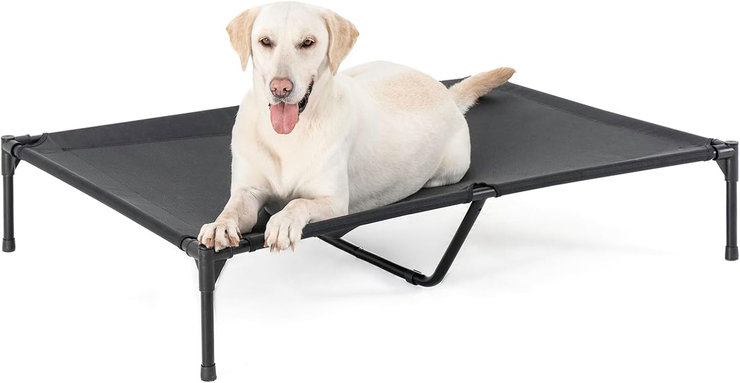 XL Elevated Dog Bed for Large Dogs - Heavy Duty Pet Cot