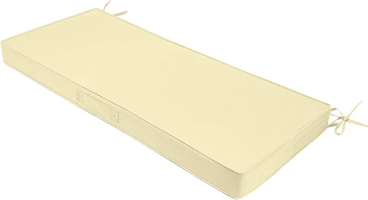 Outdoor Bench Cushion 42x18 Inch Waterproof and Fade-Resistant
