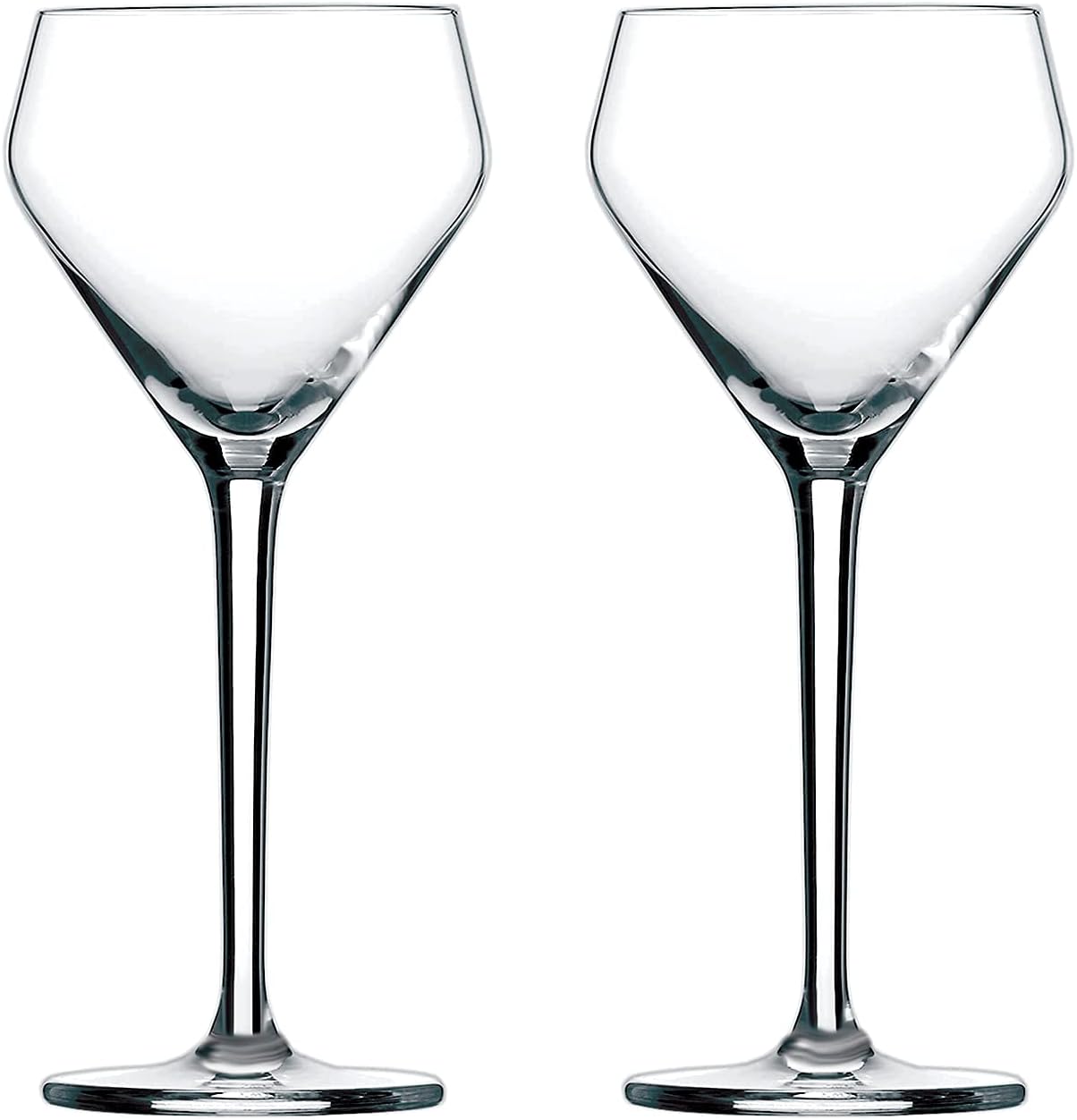 Handblown 6oz Coupe Glasses Set - Up Your Cocktails!