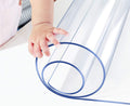 24x66 Office Desk Blotter Mat Clear PVC Table Protector - Clear