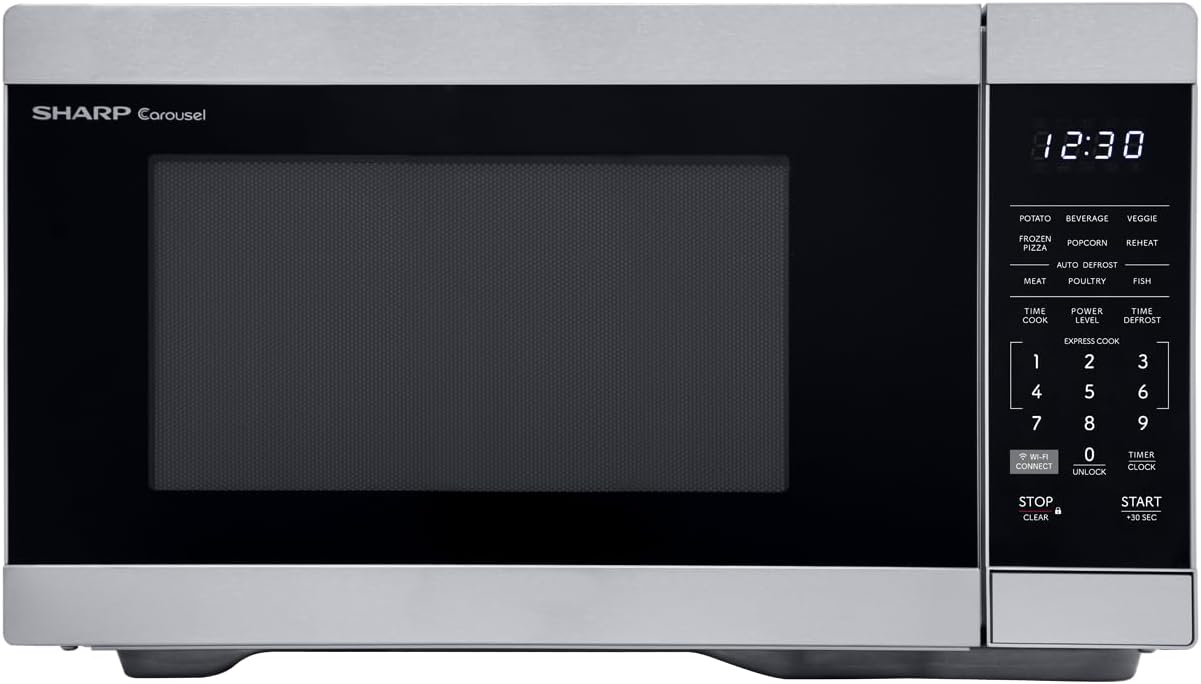 Sharp SMC1169KS Microwave Oven - Fast & Efficient Cooking